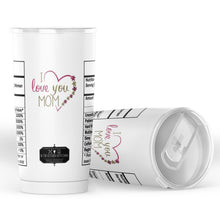 Load image into Gallery viewer, shopinthekitchenwithdana,Mom Nutritional Value Label 20 oz. Tumbler