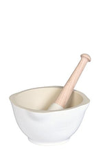 Load image into Gallery viewer, Emile Henry Made In France Mortar and Pestle, Flour White