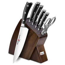 Load image into Gallery viewer, Wusthof Classic Ikon 7 Piece Walnut Slim Knife Block Set - Made in Germany