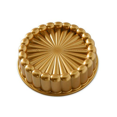 Nordic Ware Charlotte Cake Pan, One Size, Gold