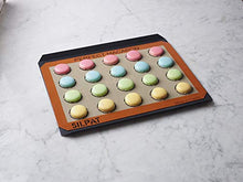 Load image into Gallery viewer, Silpat Perfect Macaron Non-Stick Silicone Baking Mat, 11-5/8" x 16-1/2"