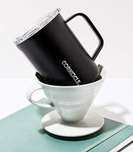 Load image into Gallery viewer, Corkcicle 16oz Coffee Mug - Triple-Insulated Stainless Steel Cup with Handle (Rose Quartz)
