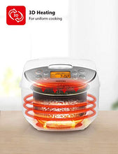 Load image into Gallery viewer, Toshiba TRCS01 Cooker 6 Cups Uncooked (3L) with Fuzzy Logic and One-Touch Cooking, Brown Rice, White Rice and Porridge