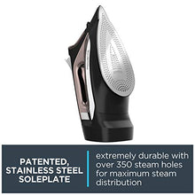 Load image into Gallery viewer, Rowenta DW2459 Access Steam Iron with Retractable Cord and Stainless Steel Soleplate, Black