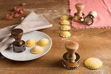 Load image into Gallery viewer, Marcato Ravioli Maker Stamp, Made in Italy, Round, 2.5-Inch, Copper Bronze