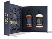Load image into Gallery viewer, TRUFFLIN Sriracha & Ranch VIP Set-Gourmet Hot Sauce w/Aged Peppers & No Added Sugar,Creamy Ranch w/Organic Black Truffle Oil & Aromatic Herbs in a Sleek Gift Box,A Match Made In Truffle Heaven.2-8.5oz