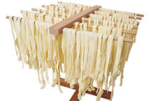 Load image into Gallery viewer, Natural Wood Pasta Drying Rack Stand Kitchen Noodle Dryer Rack Easy Storage Pasta Making Accessories