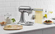 Load image into Gallery viewer, KitchenAid KSMPRA Pasta Roller & cutter attachment set, Pack of 1, Silver