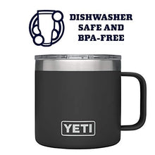 Load image into Gallery viewer, YETI Rambler 14 oz Stainless Steel Vacuum Insulated Mug with Lid, Black