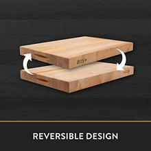 Load image into Gallery viewer, John Boos Block RA03 Maple Wood Edge Grain Reversible Cutting Board, 24 Inches x 18 Inches x 2.25 Inches