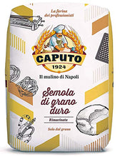 Load image into Gallery viewer, Antimo Caputo Semola Di Grano Duro Rimacinata Semolina Flour 2.2LB (1kg) Bag - All Natural Dough for Fresh Pasta