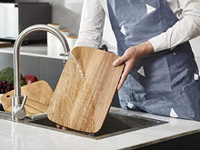 Load image into Gallery viewer, Befano Acacia Cutting Board Wood 3 Pieces Small Cutting Board Set for Kitchen Cheese Meat Fruit Vegetables Fish Pizza