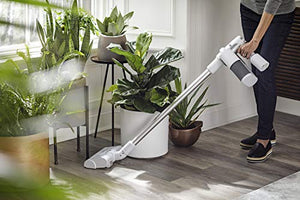 Oreck POD Cordless Stick Vacuum Cleaner, Lightweight, Bagged, Rechargeable, White, BK51703