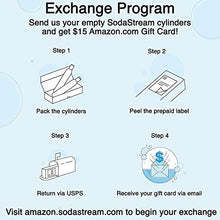 Load image into Gallery viewer, SodaStream 60L Co2 Exchange Carbonator, 14.5oz, Set of 2, plus $15 Amazon.com Gift Card with Exchange