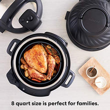 Load image into Gallery viewer, Instant Pot Duo Crisp Pressure Cooker 11 in 1, 8 Qt with Air Fryer, Roast, Bake, Dehydrate and more