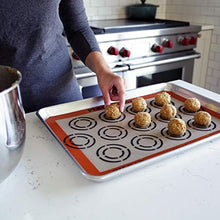 Load image into Gallery viewer, Silpat Perfect Cookie Non-Stick Silicone Baking Mat, 11-5/8" x 16-1/2"