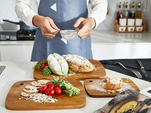 Load image into Gallery viewer, Befano Acacia Cutting Board Wood 3 Pieces Small Cutting Board Set for Kitchen Cheese Meat Fruit Vegetables Fish Pizza