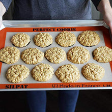 Load image into Gallery viewer, Silpat Perfect Cookie Non-Stick Silicone Baking Mat, 11-5/8" x 16-1/2"