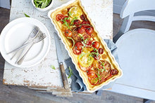 Load image into Gallery viewer, Emile Henry Slim Tart Dish, 1.4 Quart, Flour,116034