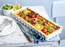 Load image into Gallery viewer, Emile Henry Slim Tart Dish, 1.4 Quart, Flour,116034