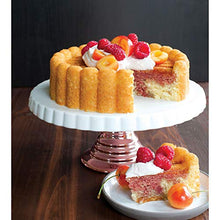 Load image into Gallery viewer, Nordic Ware Charlotte Cake Pan, One Size, Gold