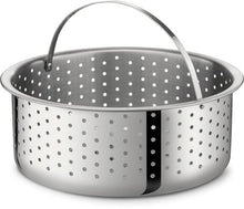 Load image into Gallery viewer, All-Clad E796S364 Specialty Stainless Steel Dishwasher Safe 12-Quart Multi Cooker Cookware Set, 3-Piece with 1 lid, Silver