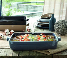 Load image into Gallery viewer, Emile Henry Made In France 16.7 by 11-Inch Roaster, Flour White