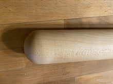 Load image into Gallery viewer, Mattarello Extra Long Rolling Pin  2 inch diameter and 35 inch and 47 inch lengths in Maple or Walnut