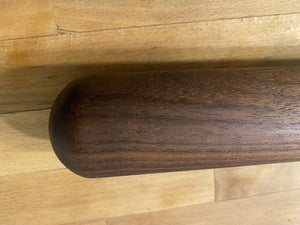Mattarello Extra Long Rolling Pin  2 inch diameter and 35 inch and 47 inch lengths in Maple or Walnut