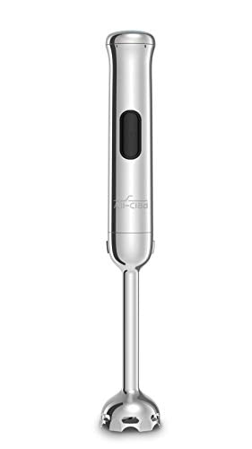 All-Clad Cordless Rechargeable Stainless Steel Immersion Multi-Functional  Hand Blender, 5-Speed, Black