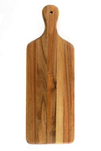 Load image into Gallery viewer, Villa Acacia Wooden Cheese Board and Bread Board, Classic Design - 17 x 6 Inch