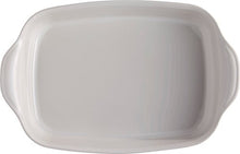 Load image into Gallery viewer, Emile Henry France Ovenware Ultime Rectangular Baking Dish, 16.5 x 10.6, Flour White