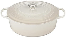 Load image into Gallery viewer, Le Creuset Enameled Cast Iron Signature Oval Dutch Oven, 8 qt., Meringue