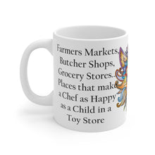 Load image into Gallery viewer, Ways to make a Chef Happy White Ceramic Mug