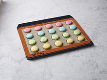 Load image into Gallery viewer, Silpat Perfect Macaron Non-Stick Silicone Baking Mat, 11-5/8&quot; x 16-1/2&quot;