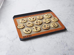Silpat Perfect Cookie Non-Stick Silicone Baking Mat, 11-5/8" x 16-1/2"