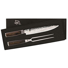 Load image into Gallery viewer, Shun TDMS0200 Premier 2-Piece Carving Knife Boxed Set, Silver