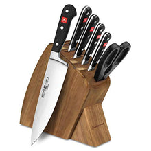 Load image into Gallery viewer, Wusthof Classic 7-piece Slim Knife Block Set (Acacia)