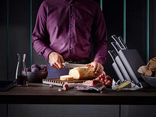 Load image into Gallery viewer, Wusthof Classic IKON Bread Knife, One Size, Black, Stainless