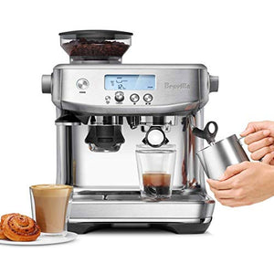 Breville BES878BSS Barista Pro Espresso Machine, Brushed Stainless Steel