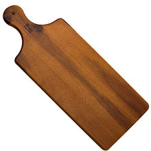 Load image into Gallery viewer, AIDEA Wood Cutting Board with Handle, Cheese Board Chartuterie Board for Kitchen, Party