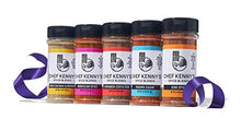Load image into Gallery viewer, Chef Kenny’s Ultimate Gift Set - 5 Spices, 5 recipe cards
