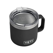 Load image into Gallery viewer, YETI Rambler 14 oz Stainless Steel Vacuum Insulated Mug with Lid, Black