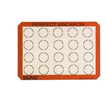 Load image into Gallery viewer, Silpat Perfect Macaron Non-Stick Silicone Baking Mat, 11-5/8&quot; x 16-1/2&quot;