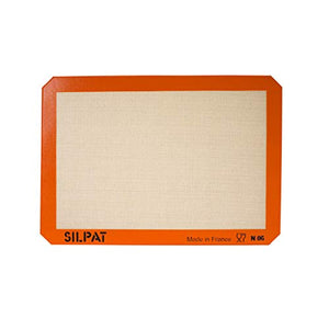 Silpat Premium Non-Stick Silicone Baking Mat, Half Sheet Size, 11-5/8 x 16-1/2