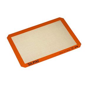 Silpat Premium Non-Stick Silicone Baking Mat, Half Sheet Size, 11-5/8 x 16-1/2