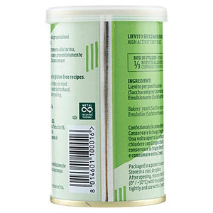 Antimo Caputo Lievito Active Dry Yeast 3.5 Ounce Can - Made in Italy - Perfect with 00 Flour