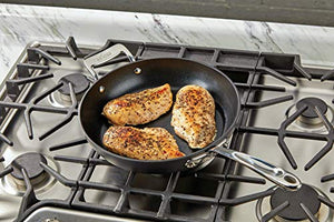 All-Clad Essentials Nonstick Fry pan set, 2-Piece, Grey