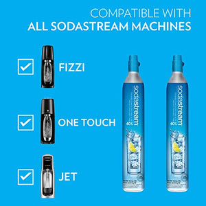 SodaStream 60L Co2 Exchange Carbonator, 14.5oz, Set of 2, plus $15 Amazon.com Gift Card with Exchange