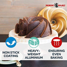 Load image into Gallery viewer, Nordic Ware Platinum Collection Heritage Bundt Pan